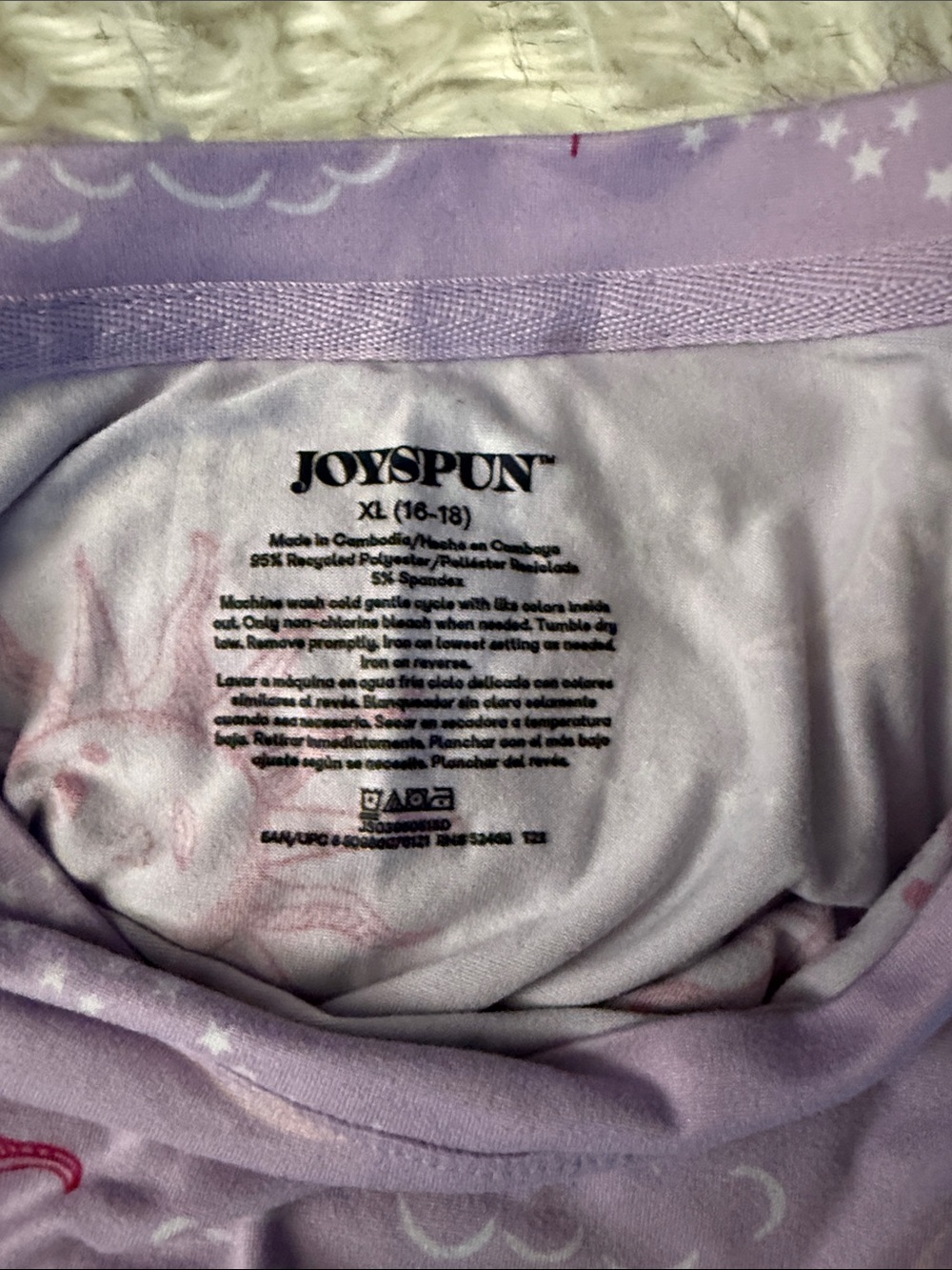 Women's Lavender Sun & Stars Pajama Set - Lavender - Picture 2 of 2